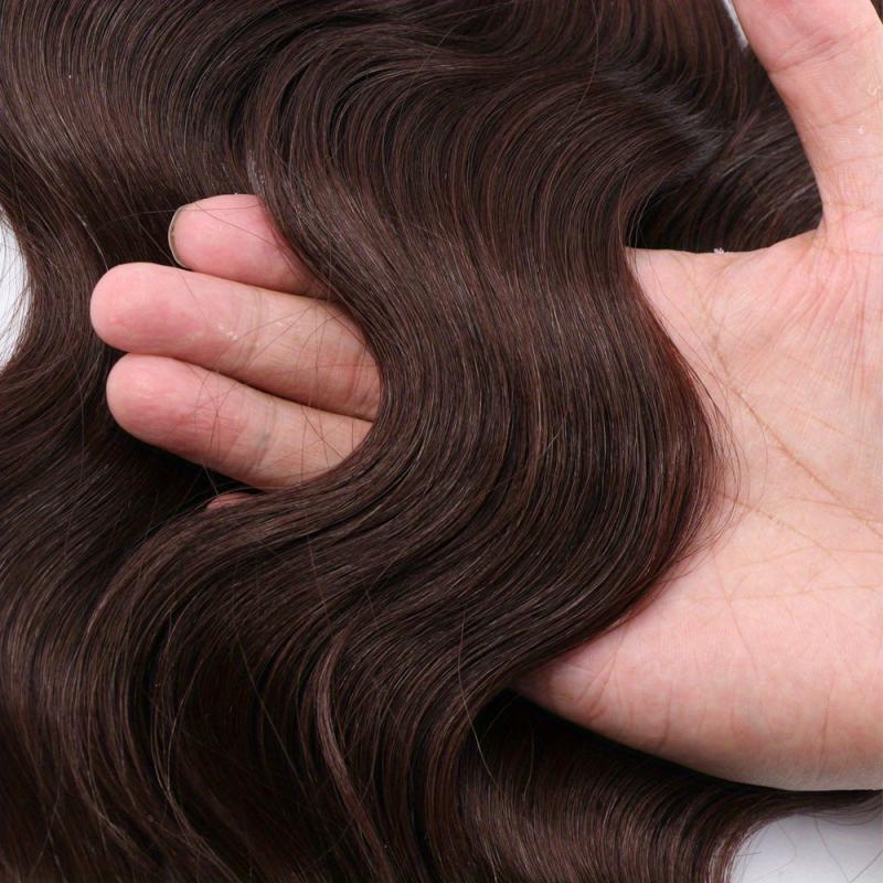1Pcs Body Wave Hair Bundles 66 04 Cm Synthetic Fiber Heat Resistant