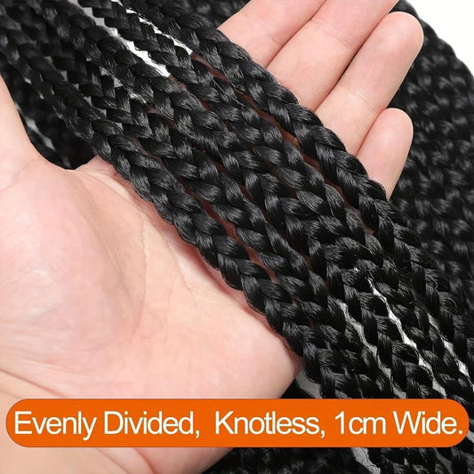 24 Strands 1 Pack 91 44 Cm Box Braids Crochet Hair
