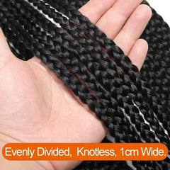 24 Strands 1 Pack 91 44 Cm Box Braids Crochet Hair