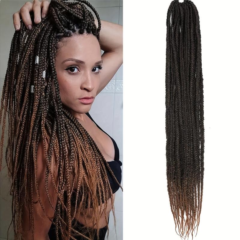 24 Strands 1 Pack 91 44 Cm Box Braids Crochet Hair