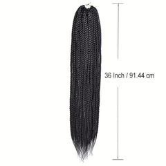 24 Strands 1 Pack 91 44 Cm Box Braids Crochet Hair