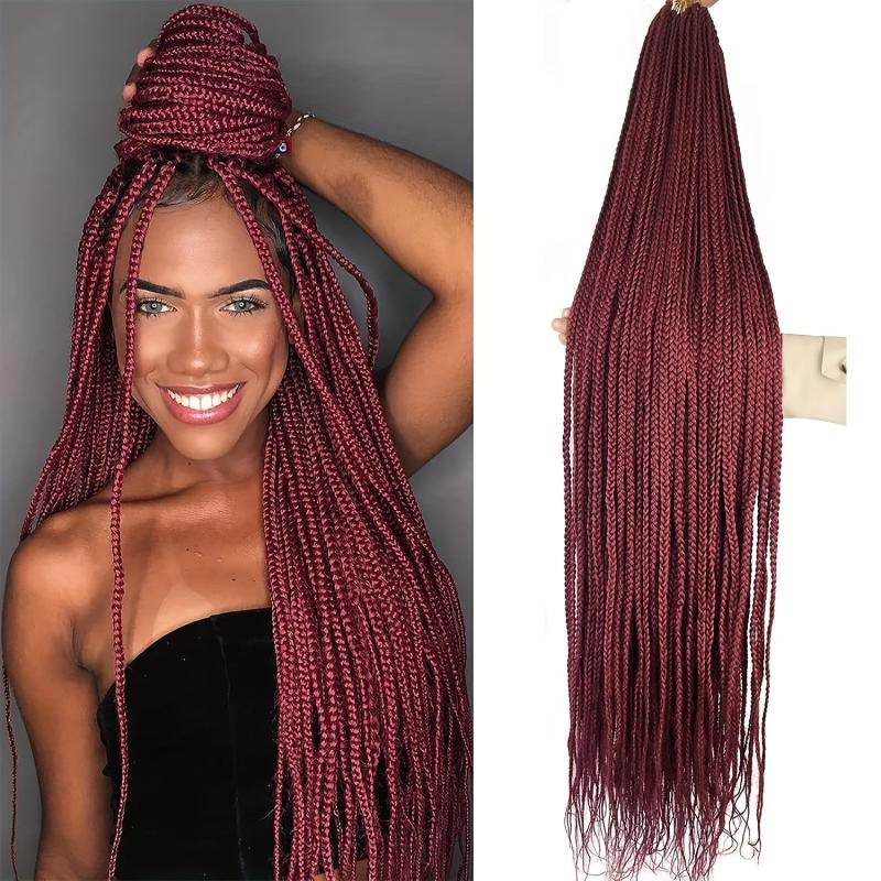 24 Strands 1 Pack 91 44 Cm Box Braids Crochet Hair