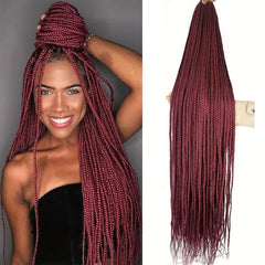 24 Strands 1 Pack 91 44 Cm Box Braids Crochet Hair