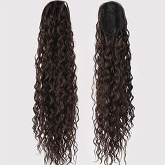 Long Curly Ponytail Extensions Synthetic Clip In Hair