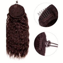 Long Curly Ponytail Extensions Synthetic Clip In Hair