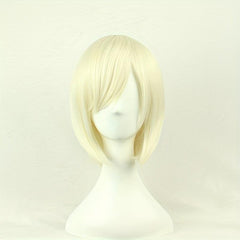 Costume Wigs Short Straight Wig Synthetic Wig With Bangs Anime Cosplay Wig