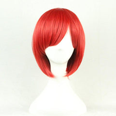 Costume Wigs Short Straight Wig Synthetic Wig With Bangs Anime Cosplay Wig
