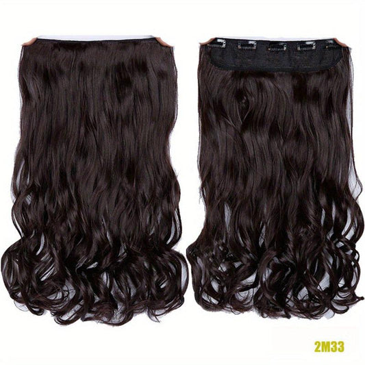 Long Wavy Clip On Hair Extensions