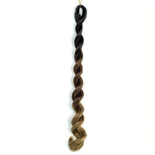 66 04 Cm Ombre Curly Braiding Hair Extensions Synthetic Crochet Braids