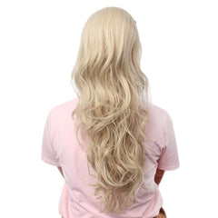 Blonde Highline Brown Mix Red Ponytail Bun Extensions