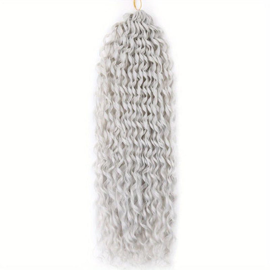 Ombre Water Wave Crochet Braiding Hair Extensions