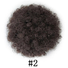 Afro Puff Ponytail Hair Bun Chignon Hairpiece