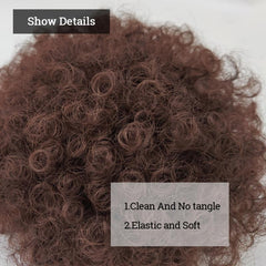 Afro Puff Ponytail Hair Bun Chignon Hairpiece