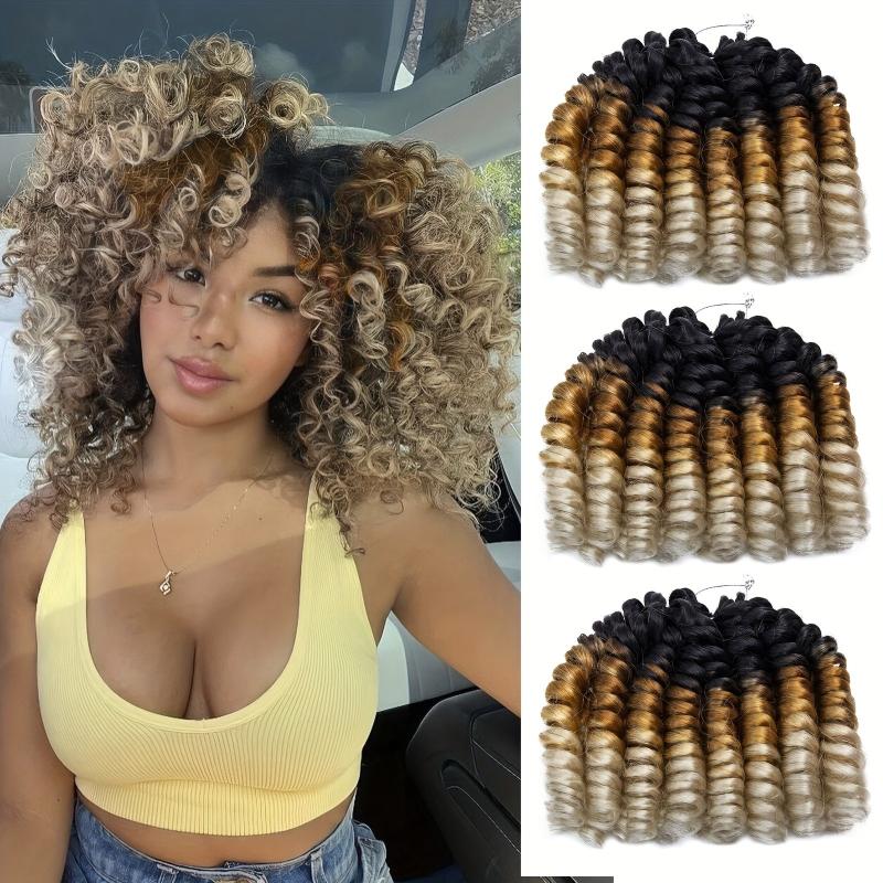 Jamaican Bounce Crochet Hair Extensions Ombre 2X Wand Curl Braids
