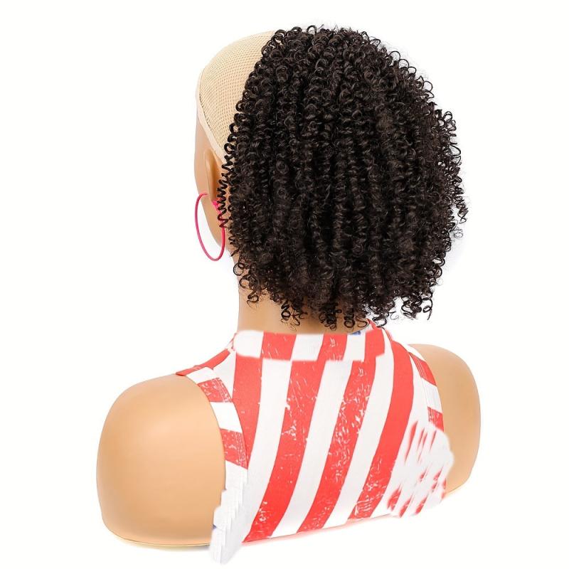 Afro Drawstring Ponytail Kinky Curly Ponytail