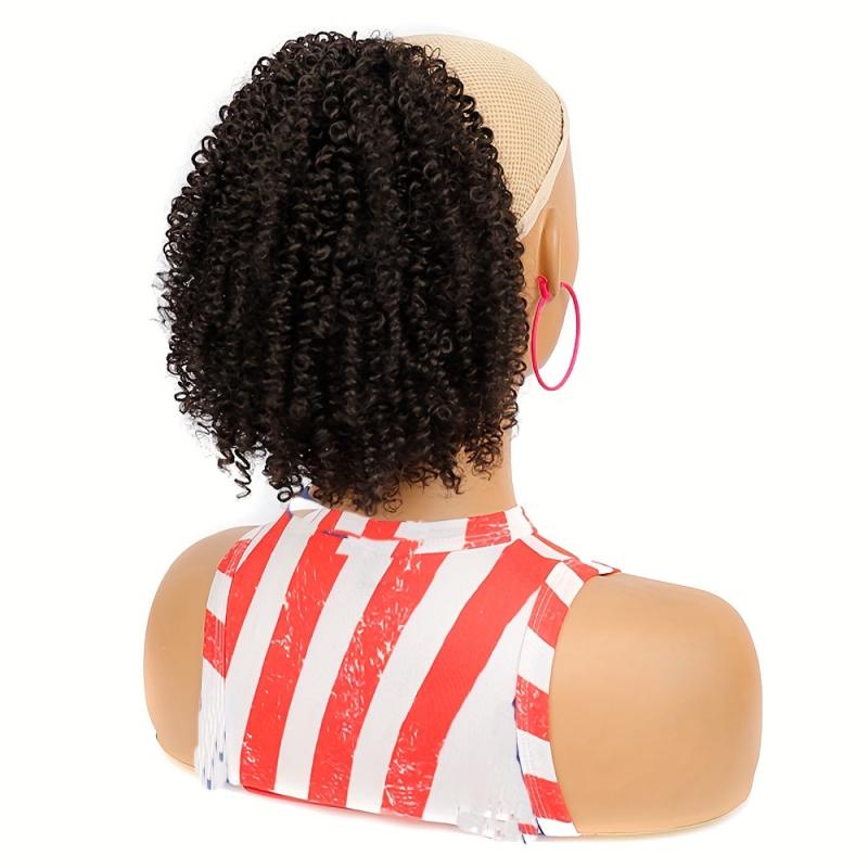 Afro Drawstring Ponytail Kinky Curly Ponytail