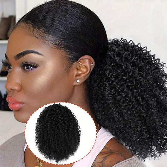 Afro Drawstring Ponytail Kinky Curly Ponytail