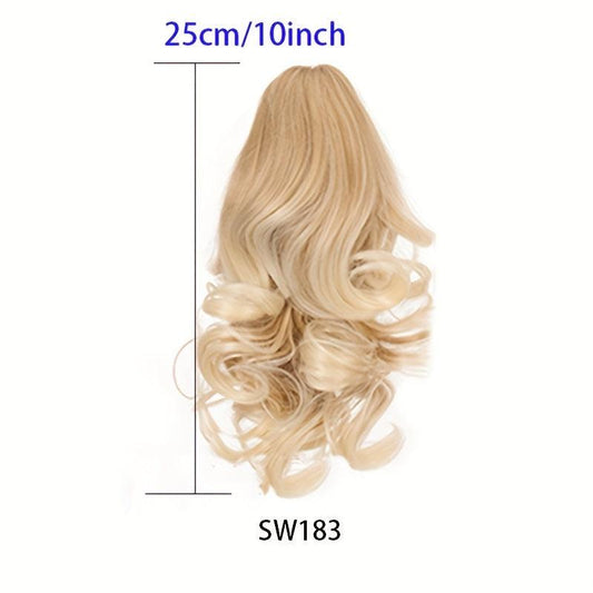 Long Wavy Ponytail Extensions 30in Synthetic Hair Pieces
