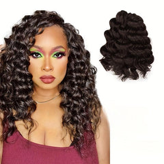 Ocean Wave Crochet Hair Extensions 30 48 Cm Deep Wave Braiding Hair Extensions