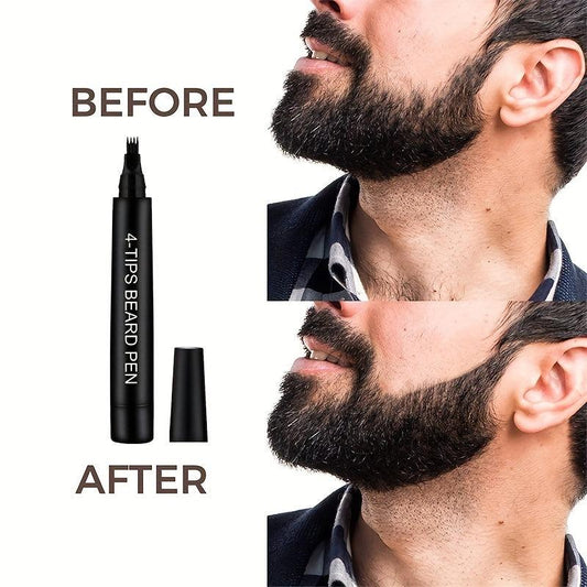 Beard Filling Pen Grooming Kit Salon Hair Engraving Styling Waterproof