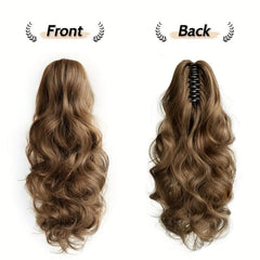 Curly Claw Ponytail 50 8 CmWavy Synthetic Hair Extension 1B