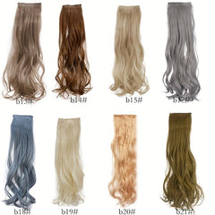 3pcs Set Body Wave Hair Extensions Clip In Long Wavy Hair Extensions