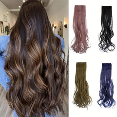 3pcs Set Body Wave Hair Extensions Clip In Long Wavy Hair Extensions