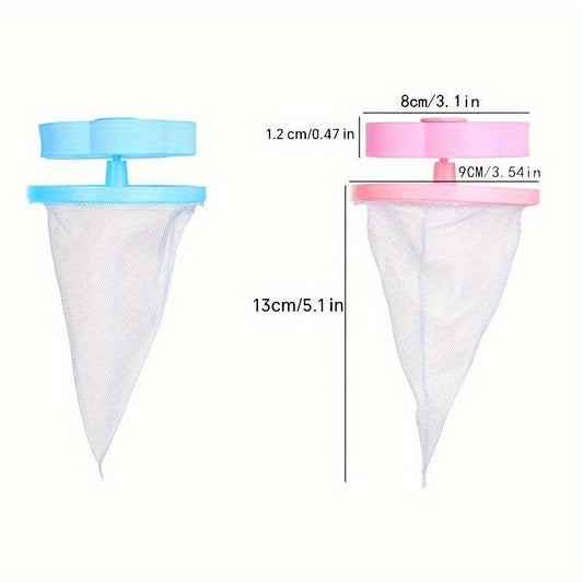 Lint Catcher Filter Mesh Bag Laundry Ball Tray