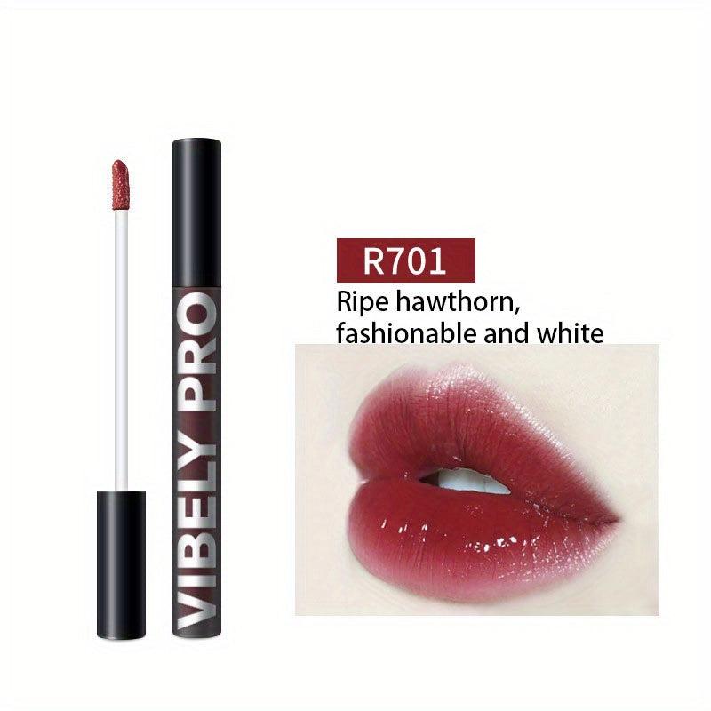 6-Tube Mirror Lip Glaze Long-Lasting Waterproof Lip Gloss