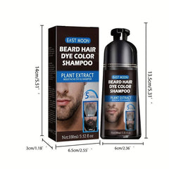 100ml Beard Color Shampoo for Darkening Hair & Mustache
