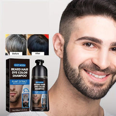 100ml Beard Color Shampoo for Darkening Hair & Mustache