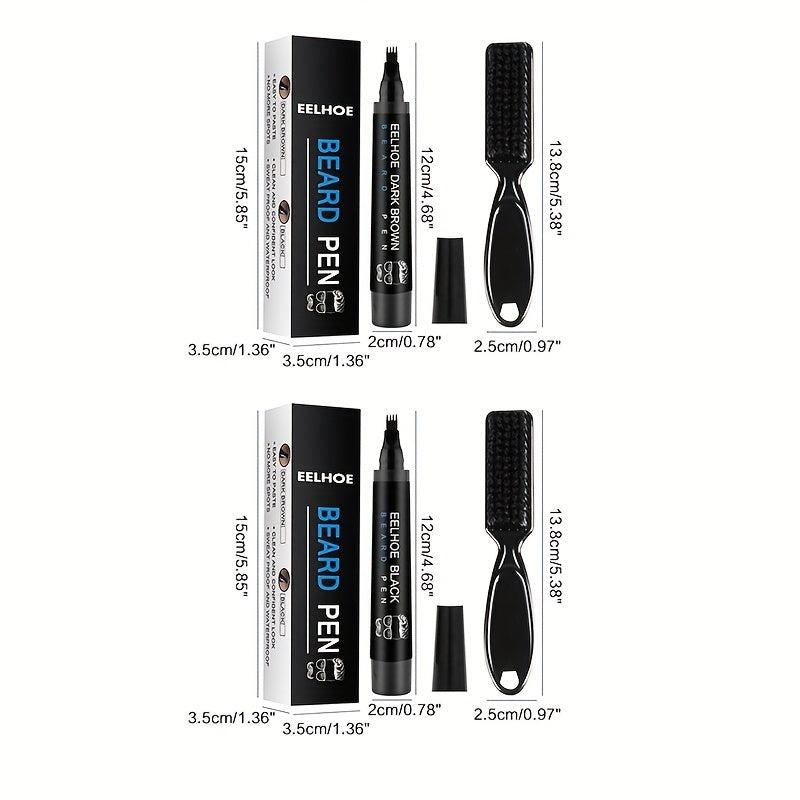 Beard Filling Pen Kit Waterproof Beard Pen Beard Styling Pen