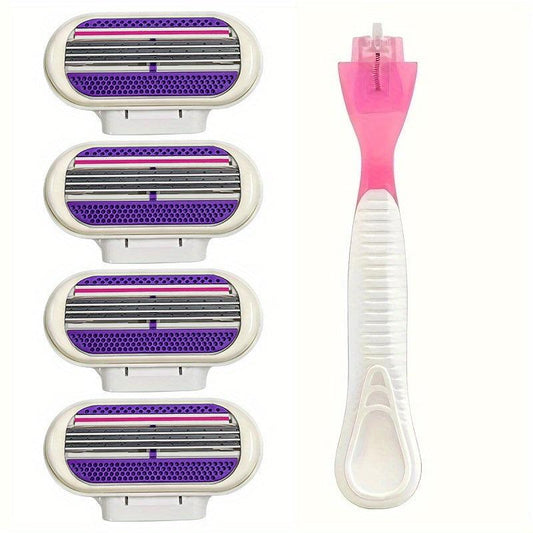 Softy 3 Layer 4 Blades Razor Blade For Women