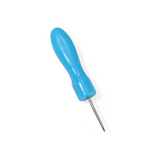 1PC Eyelash Glue Bottle Needle Plastic Handle Pin for Salon Home