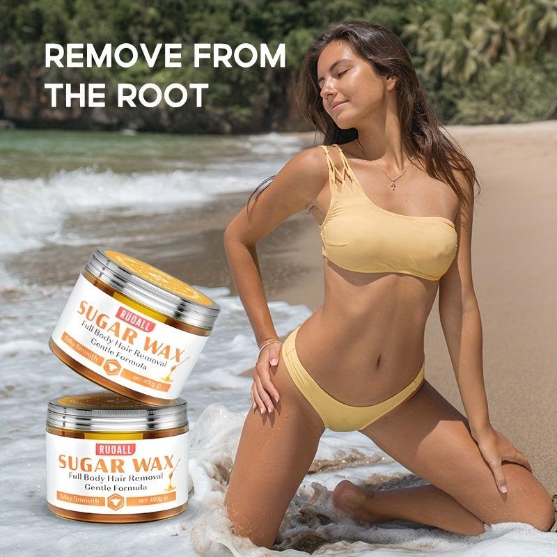 Gentle Sugar Wax for Sensitive Skin - At Home Waxing Kit