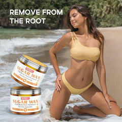 Gentle Sugar Wax for Sensitive Skin - At Home Waxing Kit
