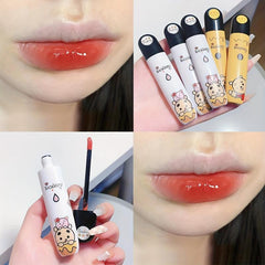 Cartoon Animal Lip Gloss Variety Pack - 6 Matte & Lustrous Colors