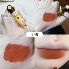 Cartoon Animal Lip Gloss Variety Pack - 6 Matte & Lustrous Colors