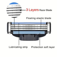 Smooth Men's Razor Blade Refills 8 Count