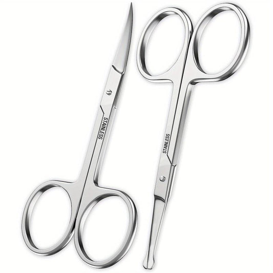 Men's Stainless Steel Facial Hair Scissors