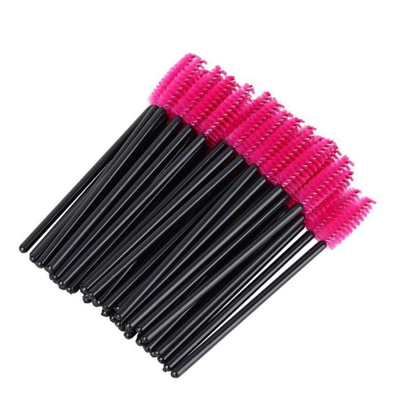 50PCS Disposable Eyelash Mascara Brushes For Eye Lashes Extension And Makeup