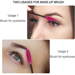 50PCS Disposable Eyelash Mascara Brushes For Eye Lashes Extension And Makeup