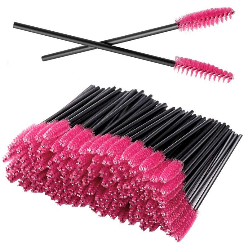 50PCS Disposable Eyelash Mascara Brushes For Eye Lashes Extension And Makeup