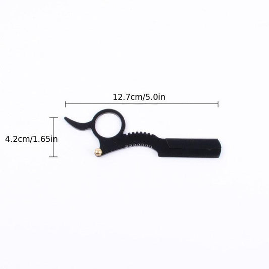 Stainless Steel Vintage Razor Barber Razor Mini Razor Safety Folding Hair Cut