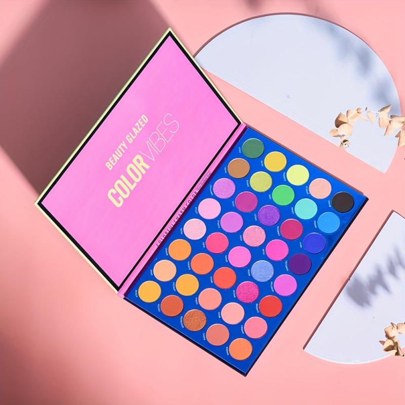 Highly Pigmented 40 Shades Eyeshadow Palette Waterproof Long Lasting Makeup
