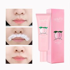 Peach Lip Hair Remover Cleanser for Smooth Skin