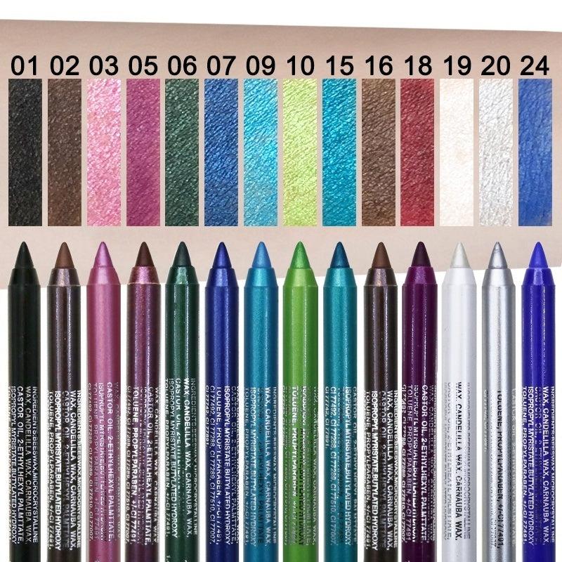 Metallic Smoky Eyeliner Stick Waterproof Long Lasting