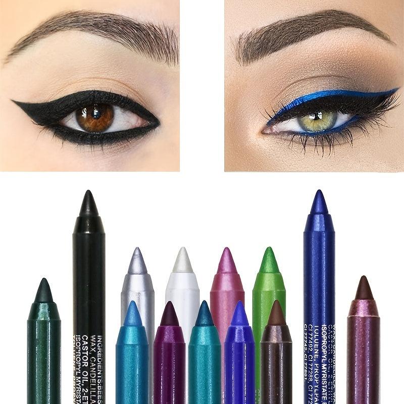 Metallic Smoky Eyeliner Stick Waterproof Long Lasting