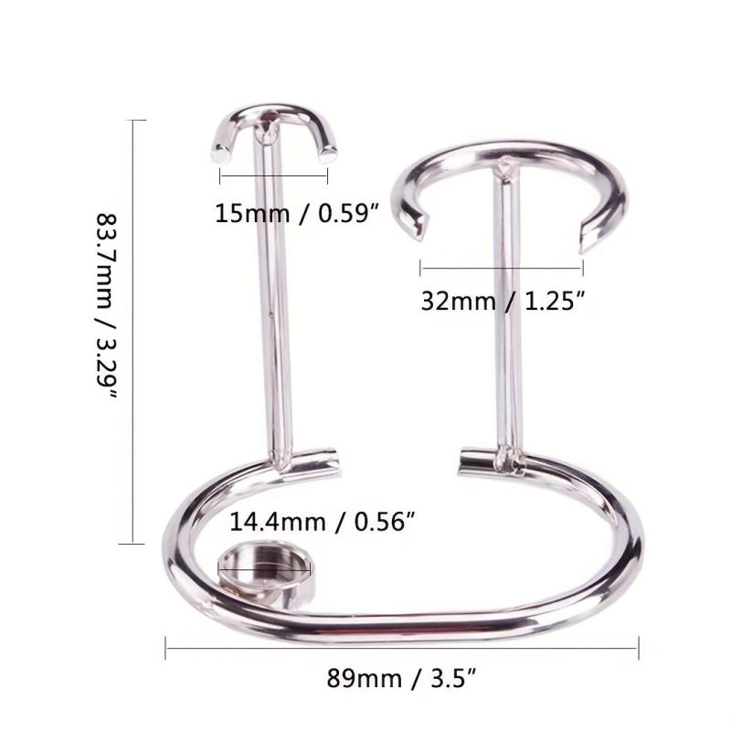 Stainless Steel Razor Stand Durable Rustproof Holder
