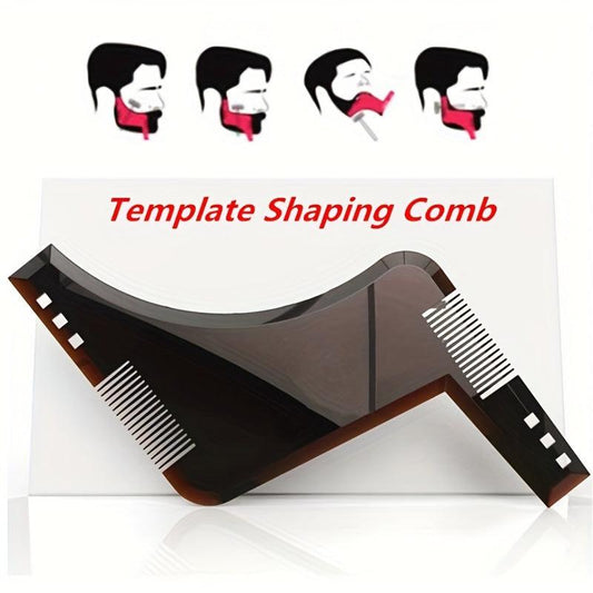 Beard Ruler Beard Styling Tool With Inbuilt Comb